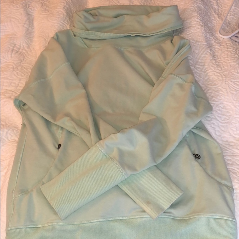 Light green lululemon sweater